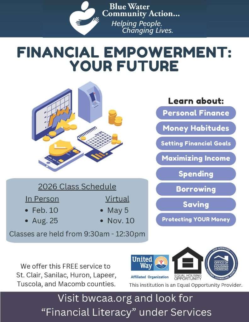 2026 Financial Empowerment Classes